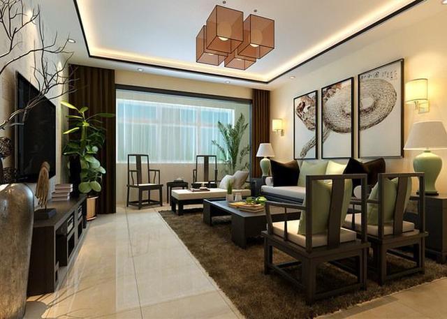 師傅在吊頂上加一圈線條，效果居然這么美